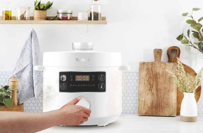 Multicooker cu gatire sub presiune Tefal Turbo Cuisine CY754130, aplicatie dedicata My Tefal, 4.8L, 10 programe automate, Functii inteligente, 12  [5]