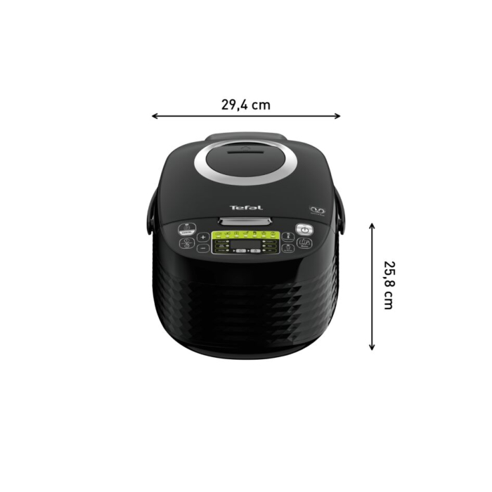 Multicooker Tefal SpheriCook 16in1 RK745800, 820W, capacitate 5L, panou de comanda LED, functie mentinere la cald 24h, negru [14]