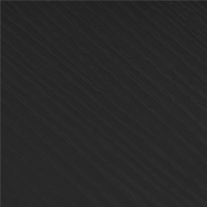 Noptiera cu 3 rafturi din PAL si cadru metalic, 35x31x59 cm, negru [14]