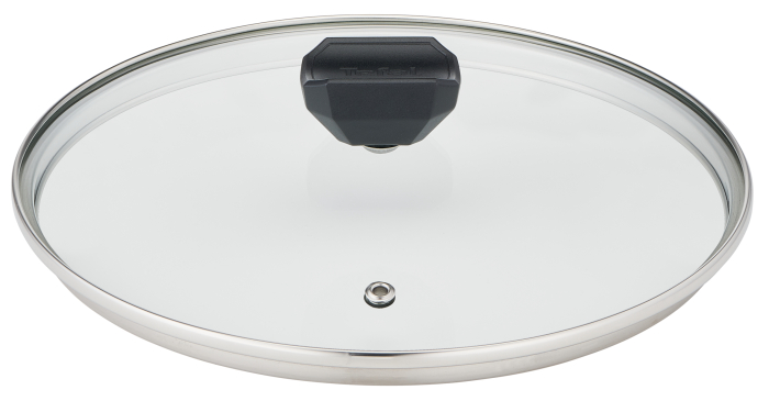 Oala cu capac Simply Clean B5674653, 24 cm, invelis antiaderent 100% sigur, Thermo-Signal™, baza Diffusion+, 4.5 L, aluminiu, negru [5]