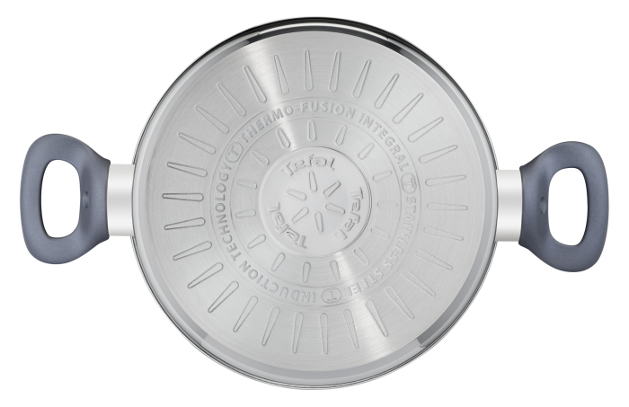 Oala Daily Cook G7124645, capacitate 5 L, gradatii, capac sticla, 24 cm, inox, argintiu [3]