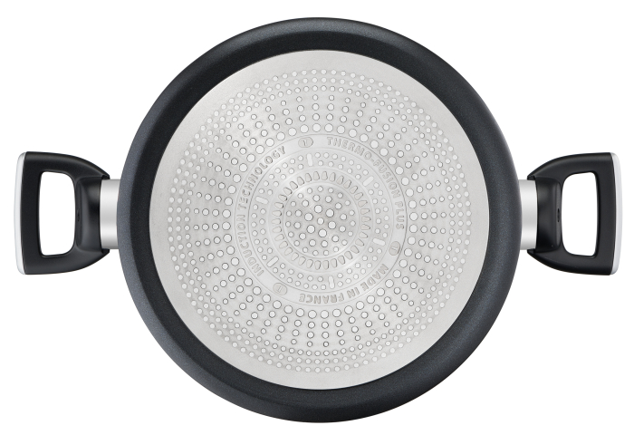 Oala Unlimited G2554672, 24 cm, invelis antiaderent 100% sigur, Titanium Anti-Scratch, Thermo-Signal™, baza Thermo-Fusion™, aluminiu, negru [4]