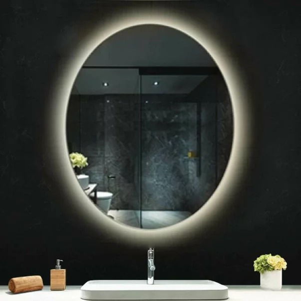 Oglinda cu iluminare si dezaburire Fluminia Picasso Ambient 70 cm [2]