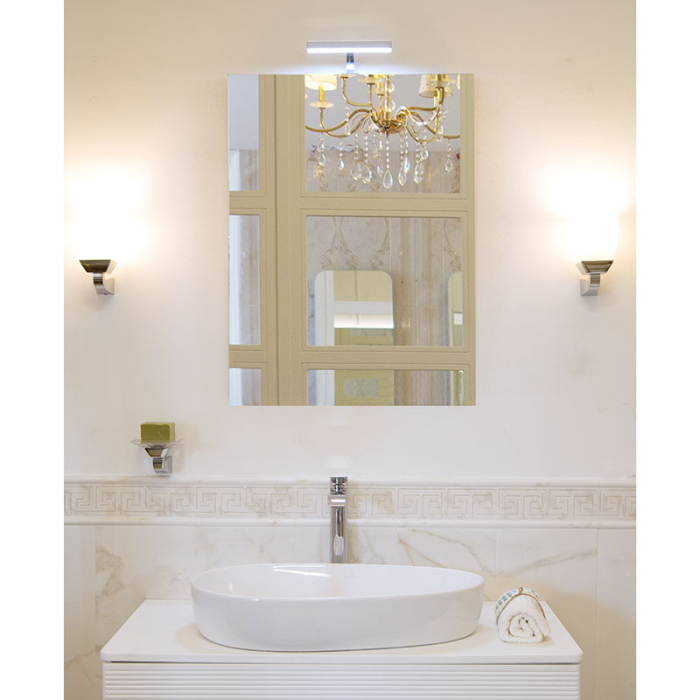 Oglindă dreptunghiulară Fluminia, Joly, 80 x h60 cm, montaj reversibil [2]