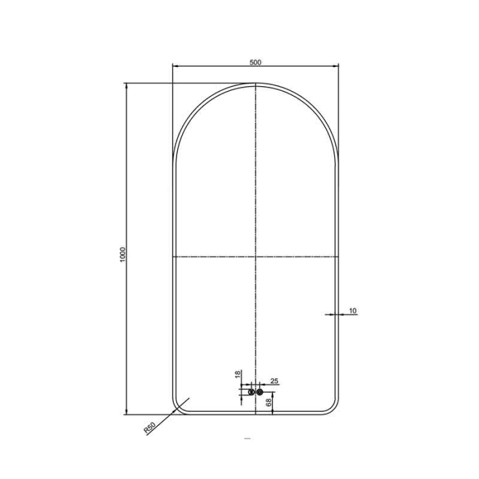 Oglinda LED Fluminia Gaudi Gold, 50x100cm, dezaburire, lumina ambientala, rama gold [2]