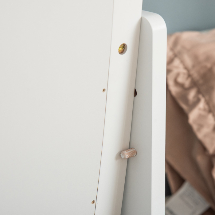  oglinda reglabila cu suport, 47.5x45.5x154.5cm, alba [5]