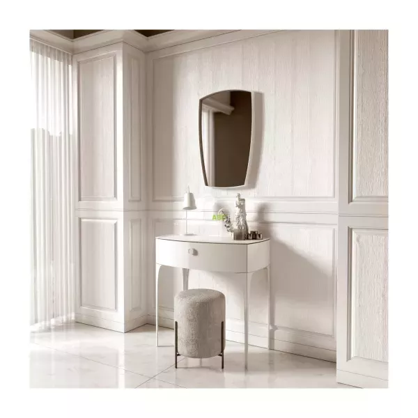 Oglinda suspendata Oristo Louis, 50 x 72 cm, mat, negru, 50-L-RA-50-7 [6]