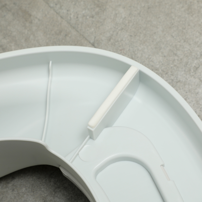  Olita pentru Copii 3 in 1 cu Recipient Detasabil si Captuseala, Varsta 6 Luni-6 Ani, Gri [9]