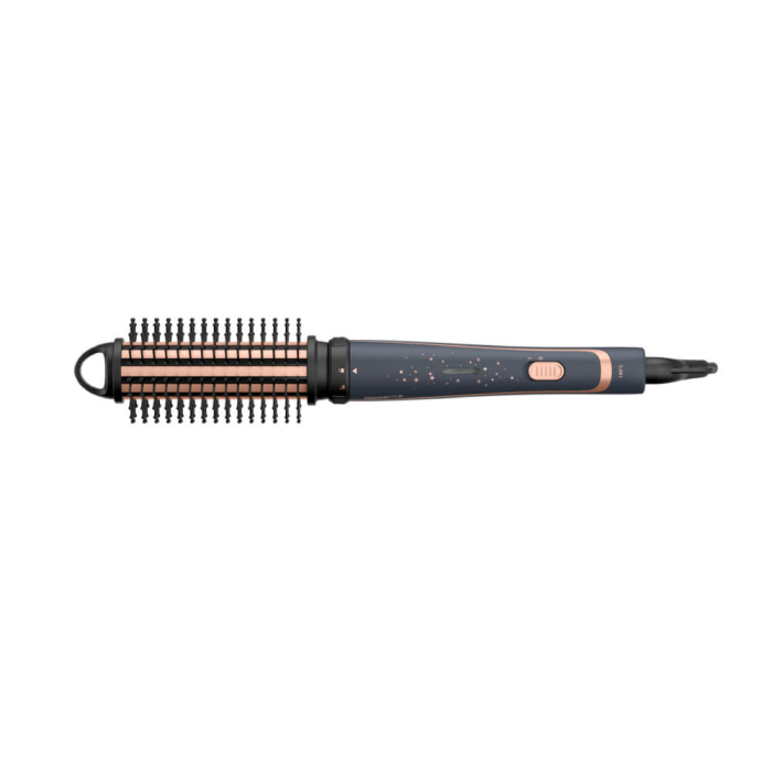 Ondulator de par Rowenta Infinite Curls Stellar CF4211F0, invelis ceramic, timp de incalzire 60 secunde, cablu rotativ 360°, varf rece, gri & portocaliu [4]