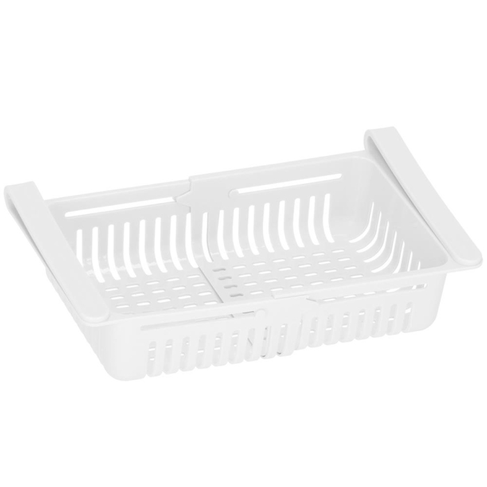 Organizator frigider, model cos extensibil, 16x28.5cm, alb [1]