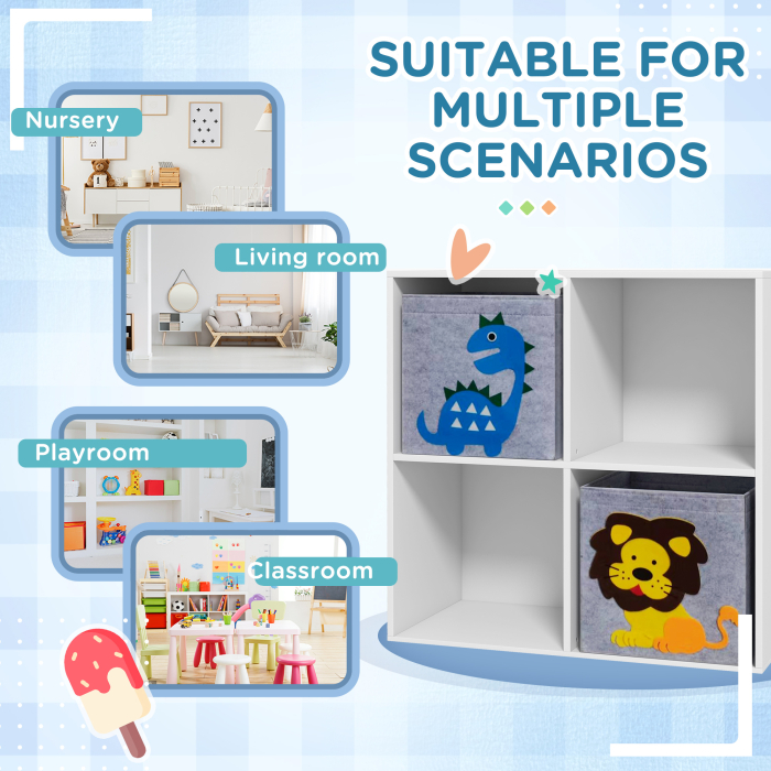  Organizator pentru Jucarii pentru Copii, Alb [8]