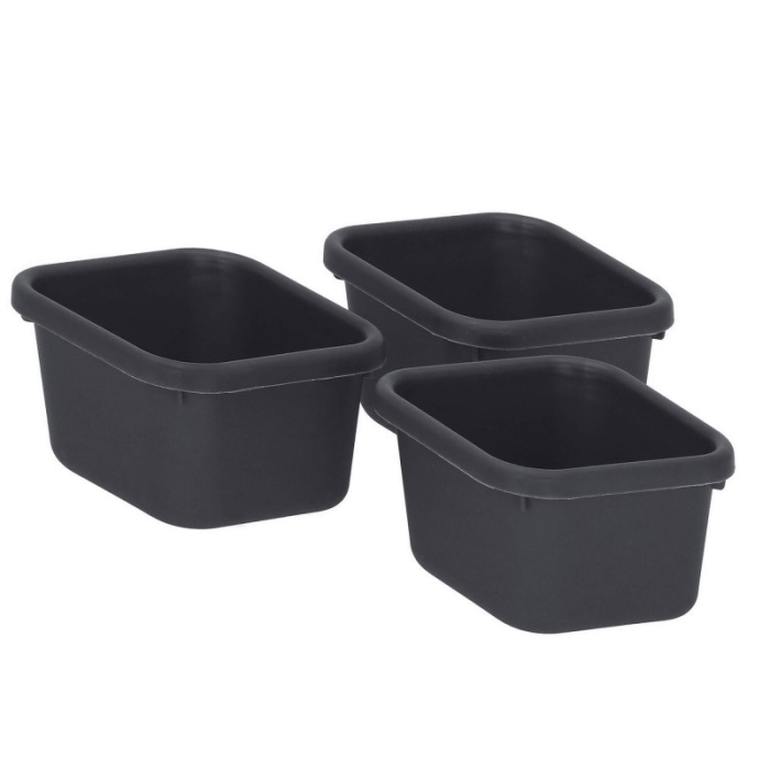 Organizator sertar bucatarie, 8 piese, negru [7]