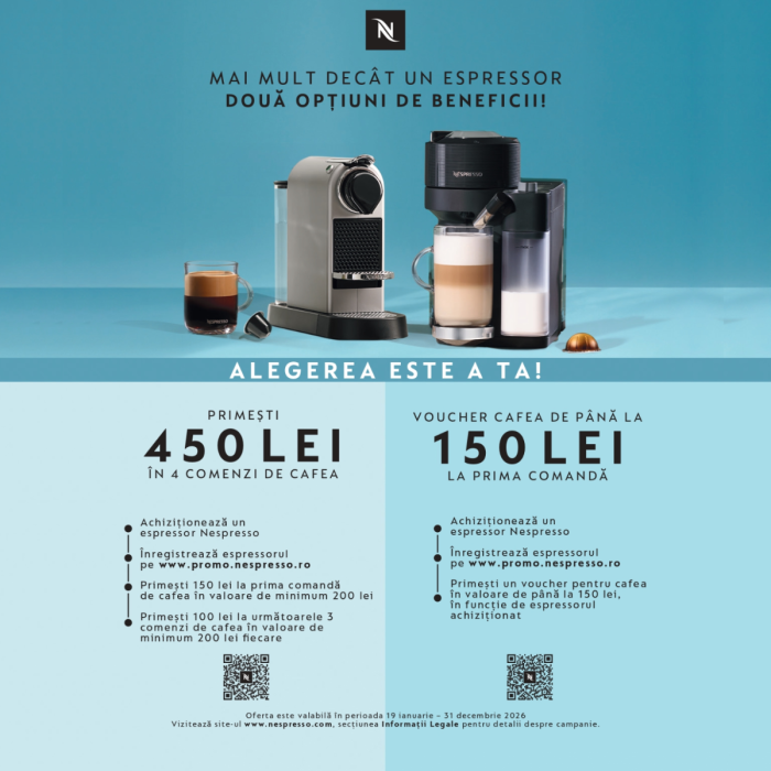Pachet Espressor Nespresso by Krups Essenza Mini XN111810, 1450W, 19 Bar & Aparat pentru spumare lapte Aeroccino 3 Negru, 0.6L, negru [2]