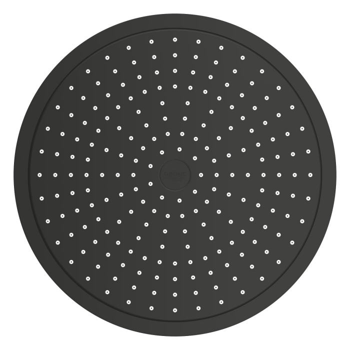 Palarie de dus Grohe 260662430, Dus fix Rainshower 310, montaj pe perete, pentru un dus confortabil zilnic, negru [2]