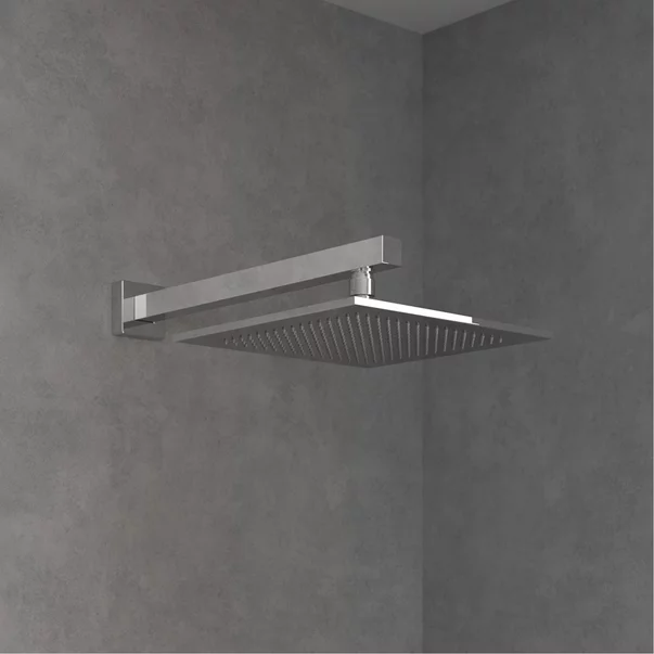 Palarie de dus patrata Villeroy&Boch Universal 25x25 cm crom lucios periat 1 functie [2]