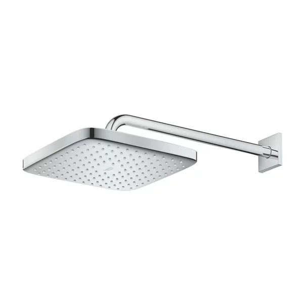 Palarie si brat de dus Grohe Tempesta 250 Cube patrata crom [3]
