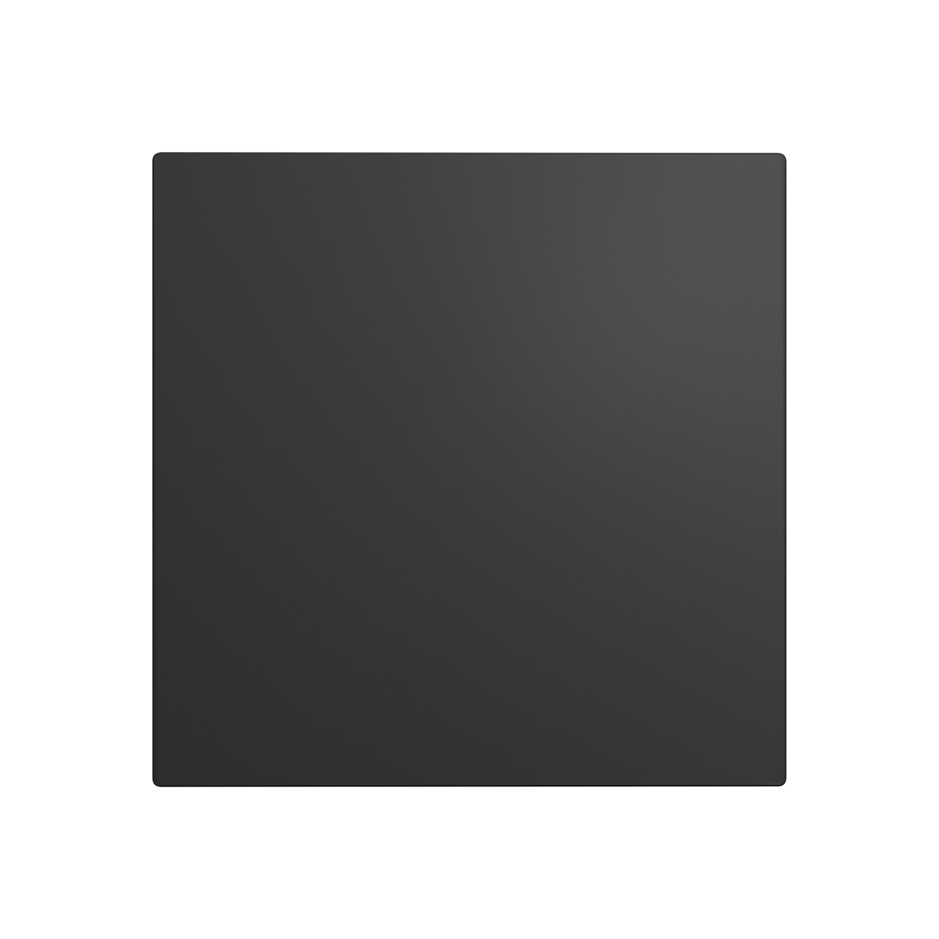 Panou decorativ din sticla VentEurope PAGM4/5B, compatibil cu ventilatoarele EON, 179x179 mm, design modern, Negru mat [2]