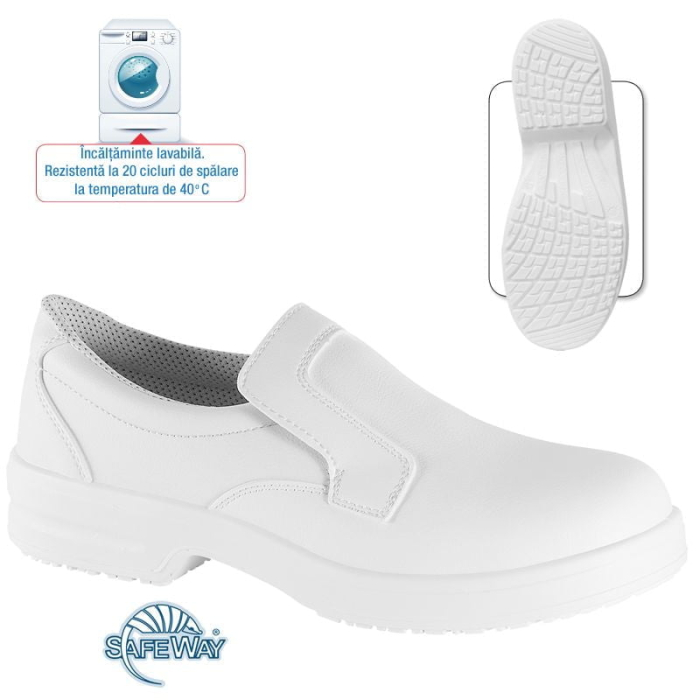 Pantofi de protectie Safeway P301 Iberis 01 SRC, Bombeu de protectie, Lamela antiperforatie, Antiderapant, Marime 39 [2]