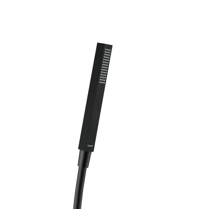 Para de dus Duravit UV0642002046, dus Cube, diametru 22 mm, montaj universal, racord 1/2'', para shockproof, negru [2]