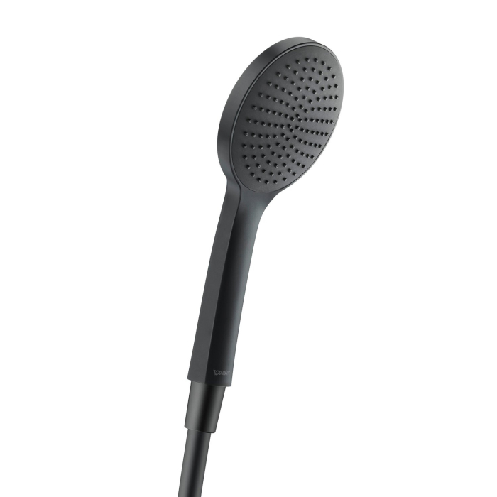 Para de dus Duravit UV0650013046, dus, diametru 110 mm, montaj universal, racord 1/2'', para shockproof, negru [2]