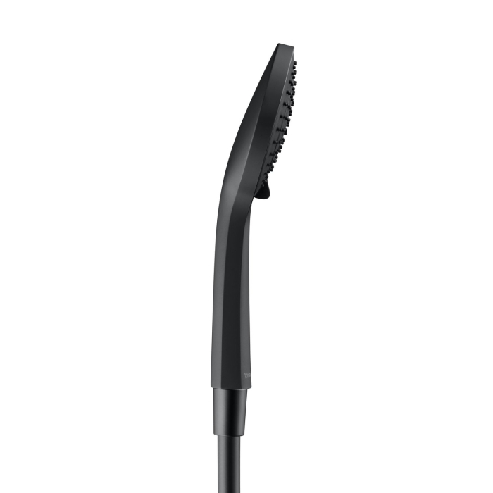 Para de dus Duravit UV0650015046, dus, diametru 110 mm, 3 functii, montaj universal, racord 1/2'', negru [3]