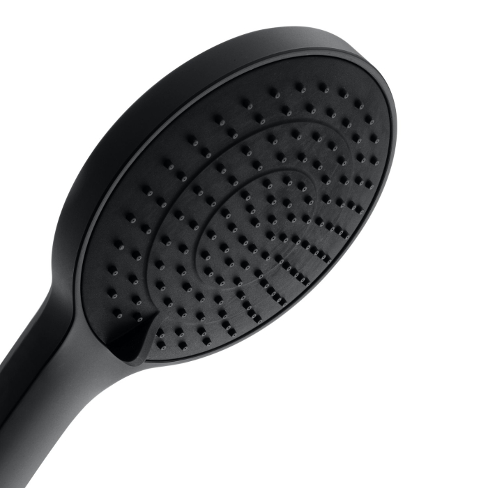 Para de dus Duravit UV0650015046, dus, diametru 110 mm, 3 functii, montaj universal, racord 1/2'', negru [4]