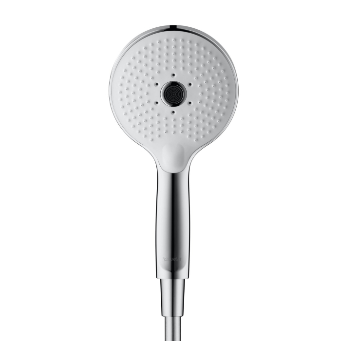Para de dus Duravit UV0650017010, dus, diametru 120 mm, 3 functii, montaj universal, racord 1/2'', crom [2]