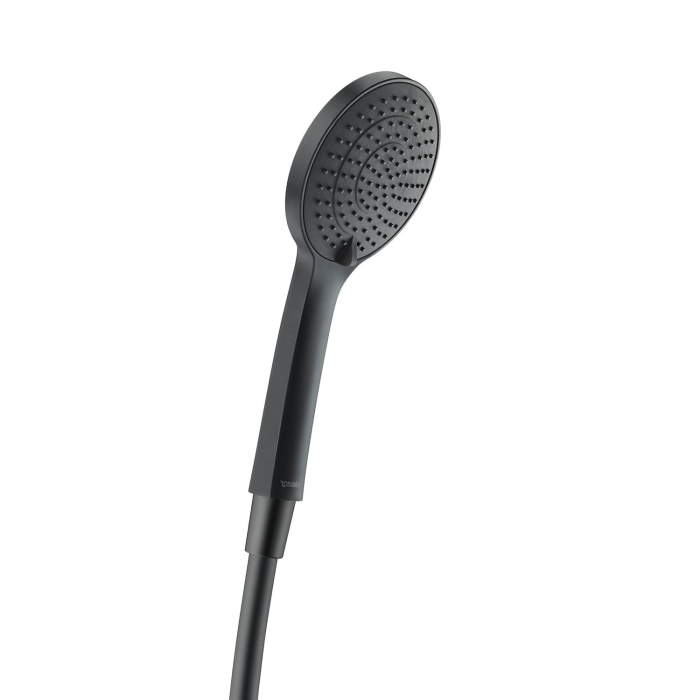 Para de dus Duravit UV0652015046, dus, diametru 110 mm, 3 functii, montaj universal, racord 1/2'', negru [3]