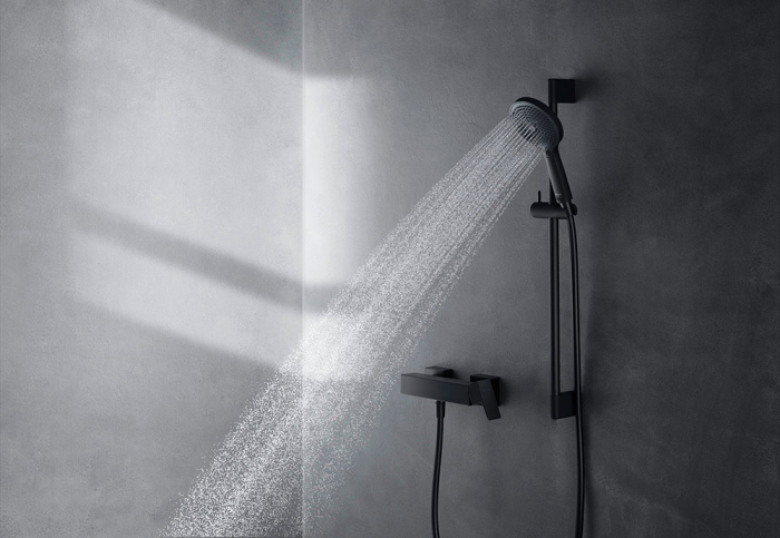 Para de dus Duravit UV0652017046, dus, diametru 120 mm, 3 functii, montaj universal, racord 1/2'', negru [5]