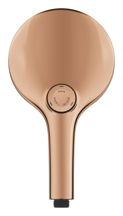 Para de dus Grohe 101676DA00, SPA AQUA, diametru 130 mm, 3 functii, montaj universal, racord 1/2'', cupru [3]