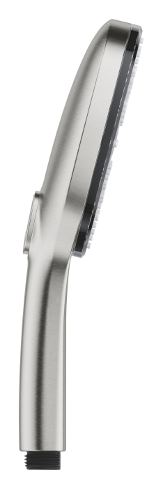 Para de dus Grohe 101676DC00, SPA AQUA, 130 mm, 3 functii, ABS/acril, mat, otel satinat [5]