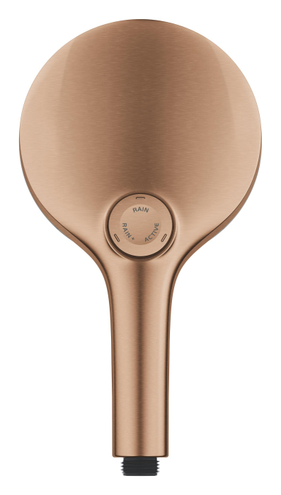 Para de dus Grohe 101676DL00, SPA AQUA, 130 mm, 3 functii, ABS/acril, mat, cupru [3]