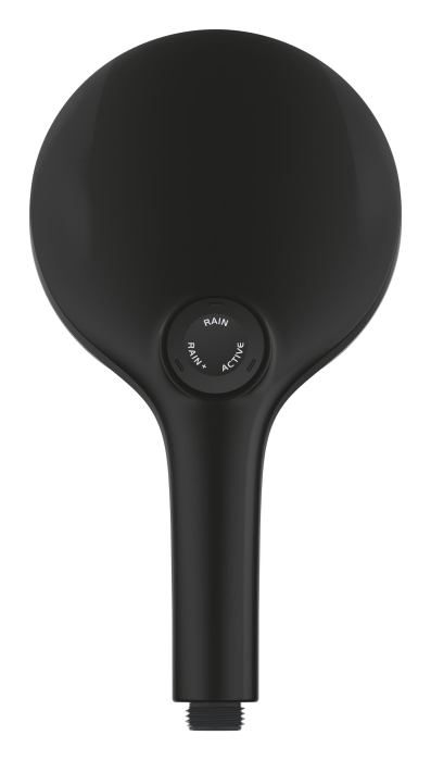 Para de dus Grohe 101676KF00, SPA AQUA, 130 mm, 3 functii, ABS/acril, mat, negru [3]
