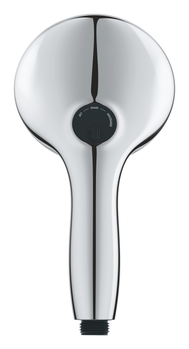 Para de dus Grohe 26031001, 110 mm, 211 mm, 3 functii, 1/2 racord, sistem anticalcar, universal, Crom [5]