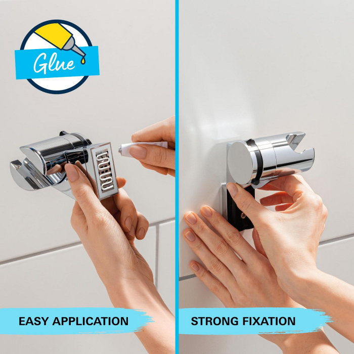 Para de dus Grohe 26176001, 110 mm, 1.75 m, 221 mm, 3 functii, 1/2 racord, sistem anticalcar, universal, Crom [9]