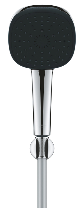 Para de dus Grohe 26176001, 110 mm, 1.75 m, 221 mm, 3 functii, 1/2 racord, sistem anticalcar, universal, Crom [2]