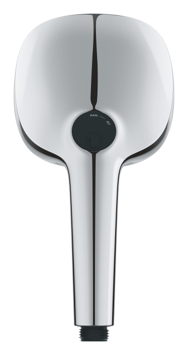 Para de dus Grohe 26397001, 110 mm, 211 mm, 2 functii, 1/2 racord, sistem anticalcar, universal, Crom [5]