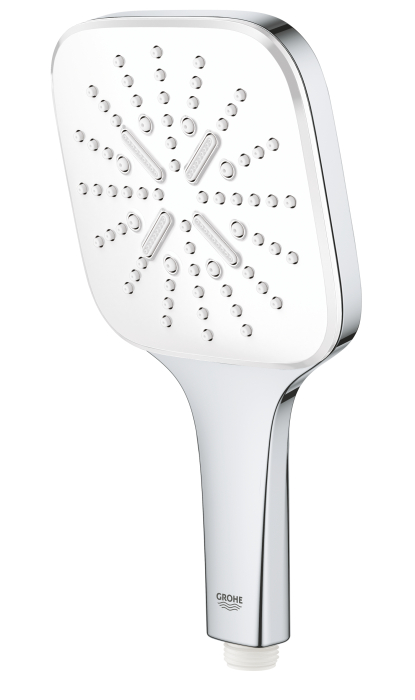 Para de dus Grohe 26551LS0, Rainshower SmartActive Cube 130, universala, 3 functii, crom/alb [3]