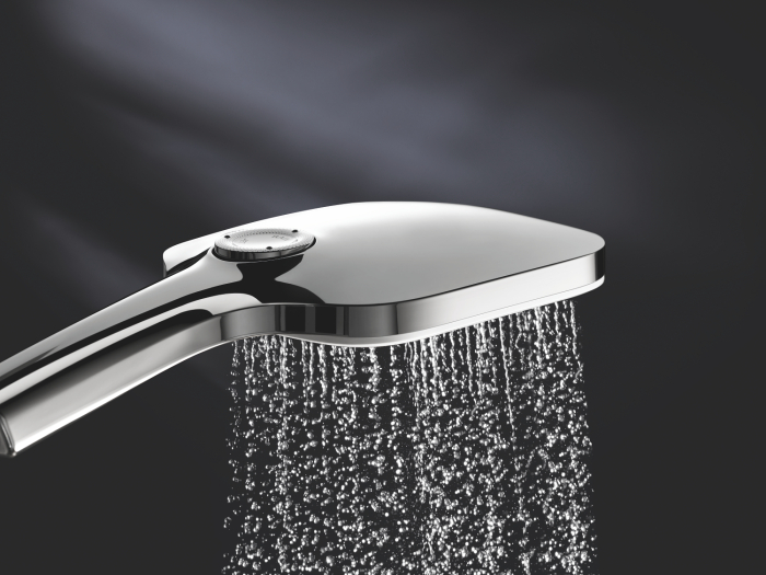 Para de dus Grohe 26551LS0, Rainshower SmartActive Cube 130, universala, 3 functii, crom/alb [7]