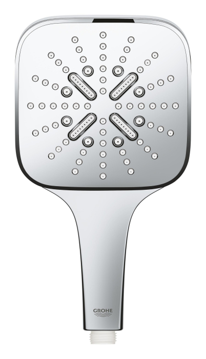 Para de dus Grohe 26552000, 130 mm, 247 mm, 3 functii, 1/2 racord, sistem anticalcar, universal, Crom [2]