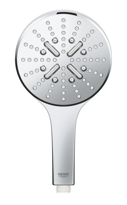 Para de dus Grohe 26574000, dus SmartActive 130, diametru 130 mm, 3 functii, montaj universal, racord 1/2'', crom [2]