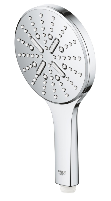 Para de dus Grohe 26574000, dus SmartActive 130, diametru 130 mm, 3 functii, montaj universal, racord 1/2'', crom [3]