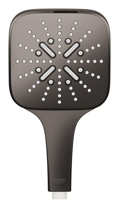 Para de dus Grohe 26582A00, Rainshower SmartActive Cube 130, 1/2'', 3 functii, lucios, grafit [3]