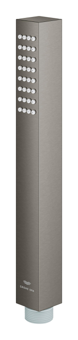 Para de dus Grohe 26885AL0, SPA AQUA Cube, 1 functie, metal, mat, grafit [3]