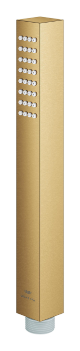 Para de dus Grohe 26885GN0, SPA AQUA Cube, 1 functie, metal, mat, auriu [3]