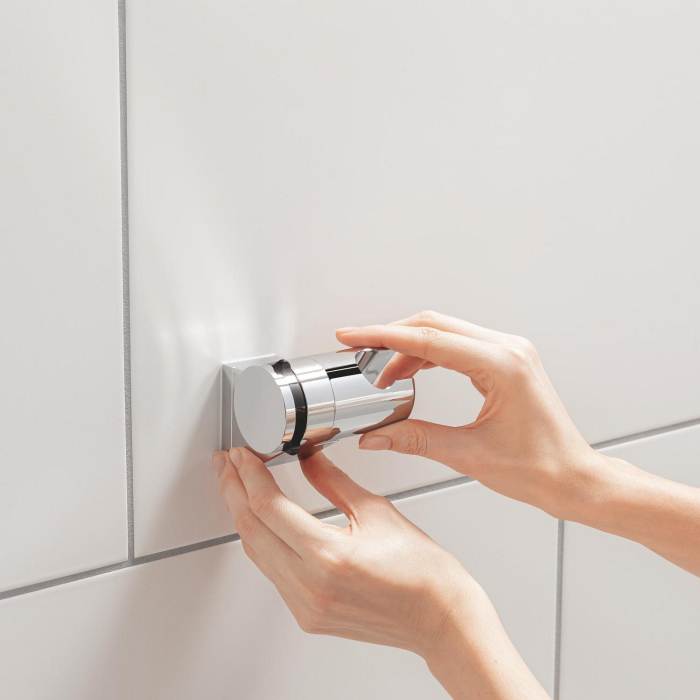 Para de dus Grohe 27944001, 110 mm, 1.75 m, 211 mm, 1 functii, 1/2 racord, sistem anticalcar, universal, Crom [22]