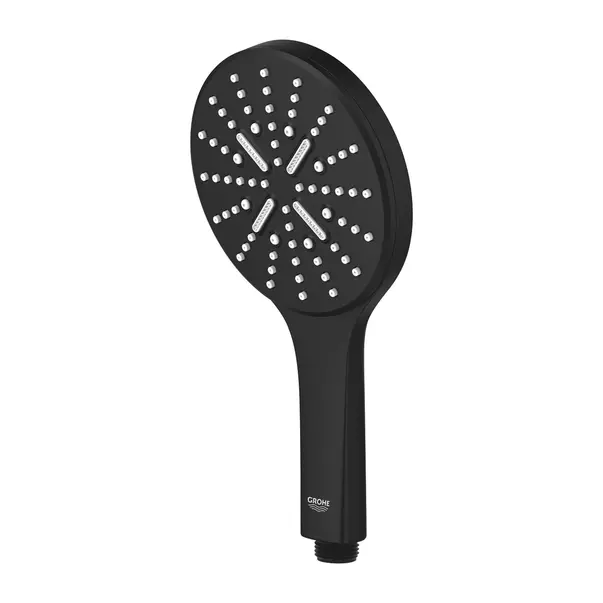 Para de dus Grohe Rainshower 130 SmartActive negru mat 3 tipuri de jet [4]