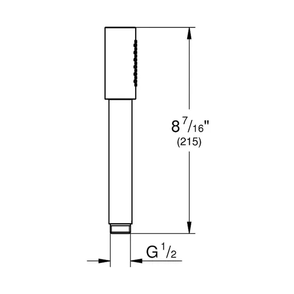 Para de dus Grohe Sena auriu periat Cool Sunrise 1 tip de jet [3]