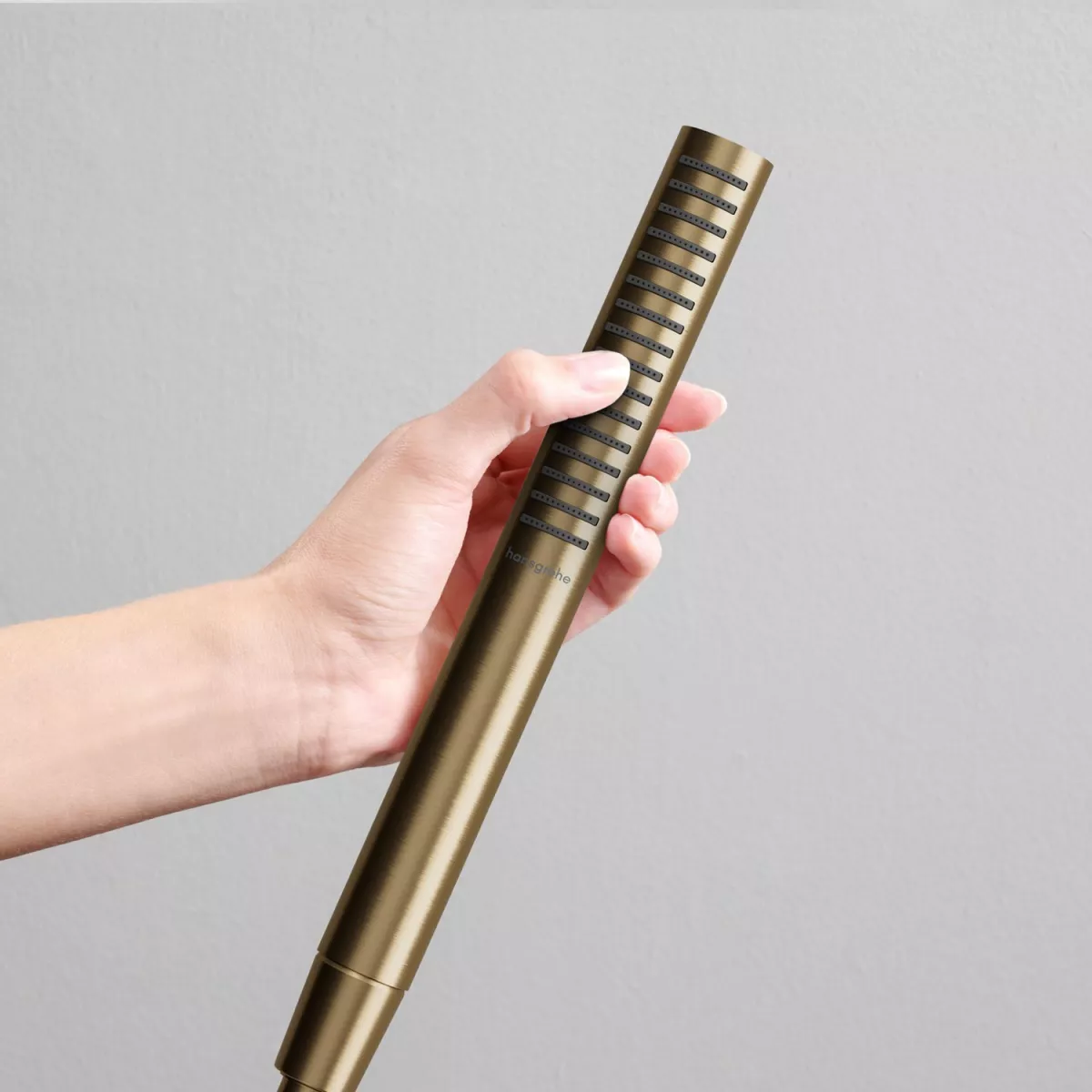 Para de dus Hansgrohe Pulsify S, 25 mm, 1 functie, mat, bronz, 24126140 [4]