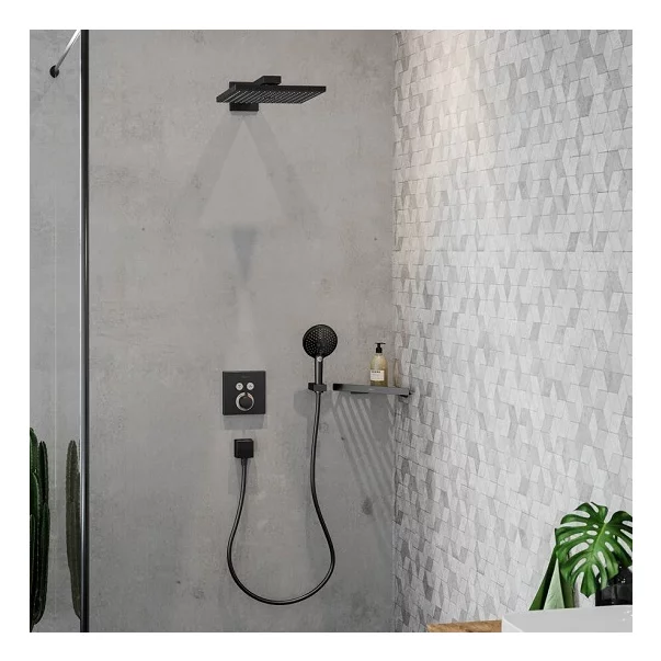 Para de dus Hansgrohe Raindance Select S 120 negru mat 3 functii [4]
